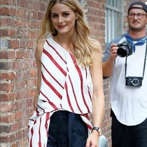 NWT BR one shoulder dress